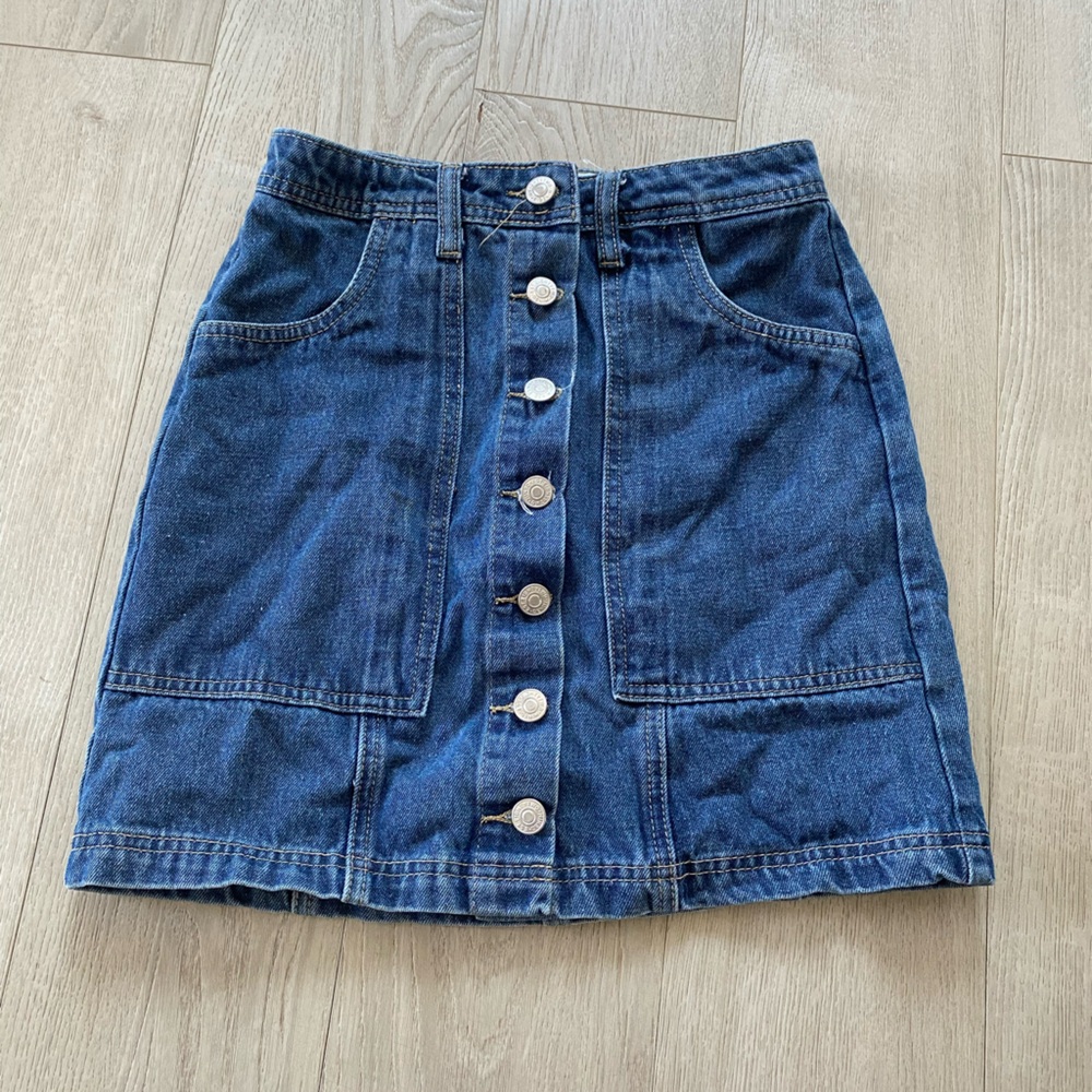 Ardene Blue Denim Skirt